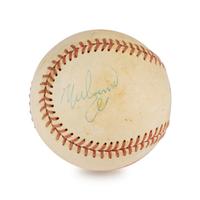 A Muhammad Ali Signed Autograph 1983 All Star Game Baseball,