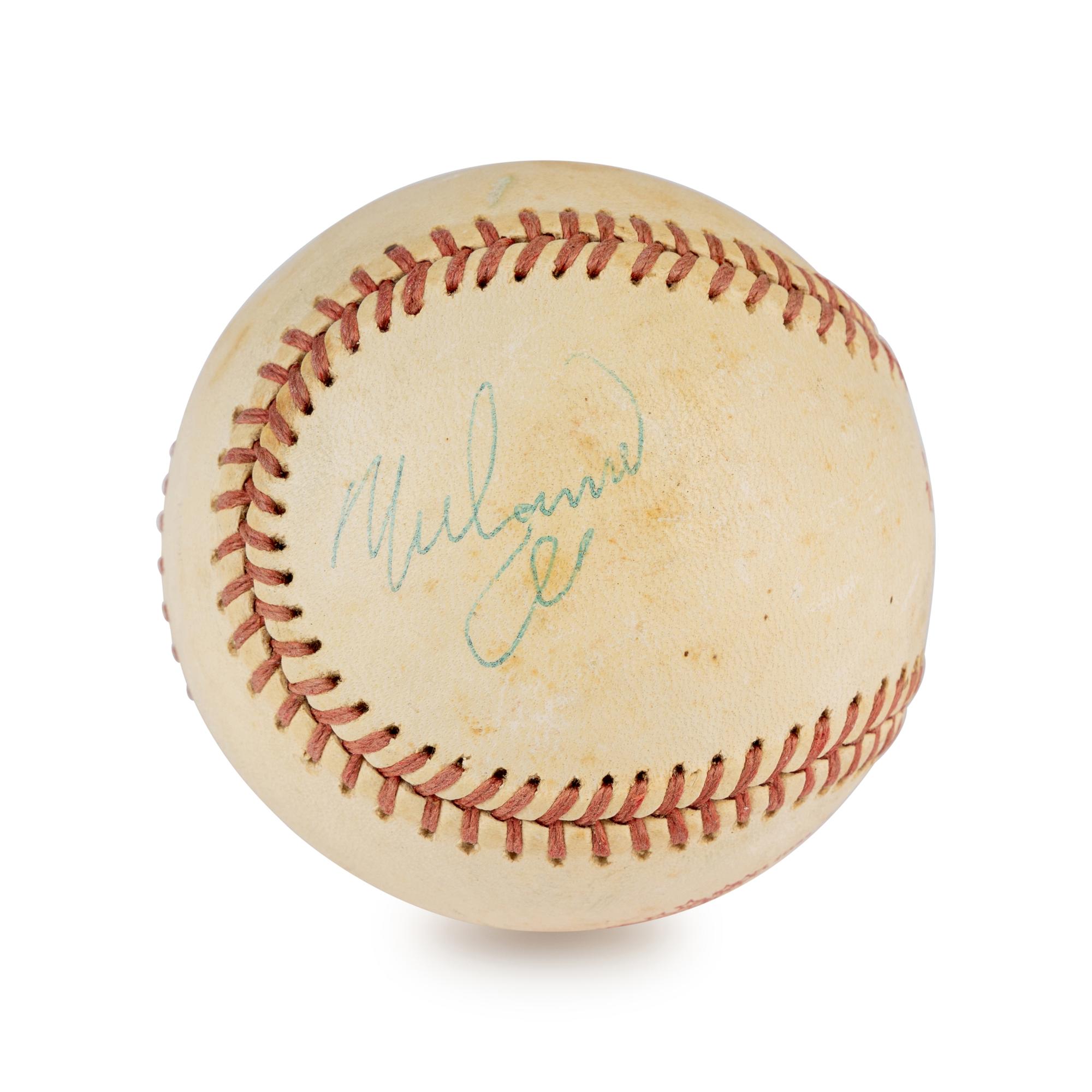 A Muhammad Ali Signed Autograph 1983 All Star Game Baseball,