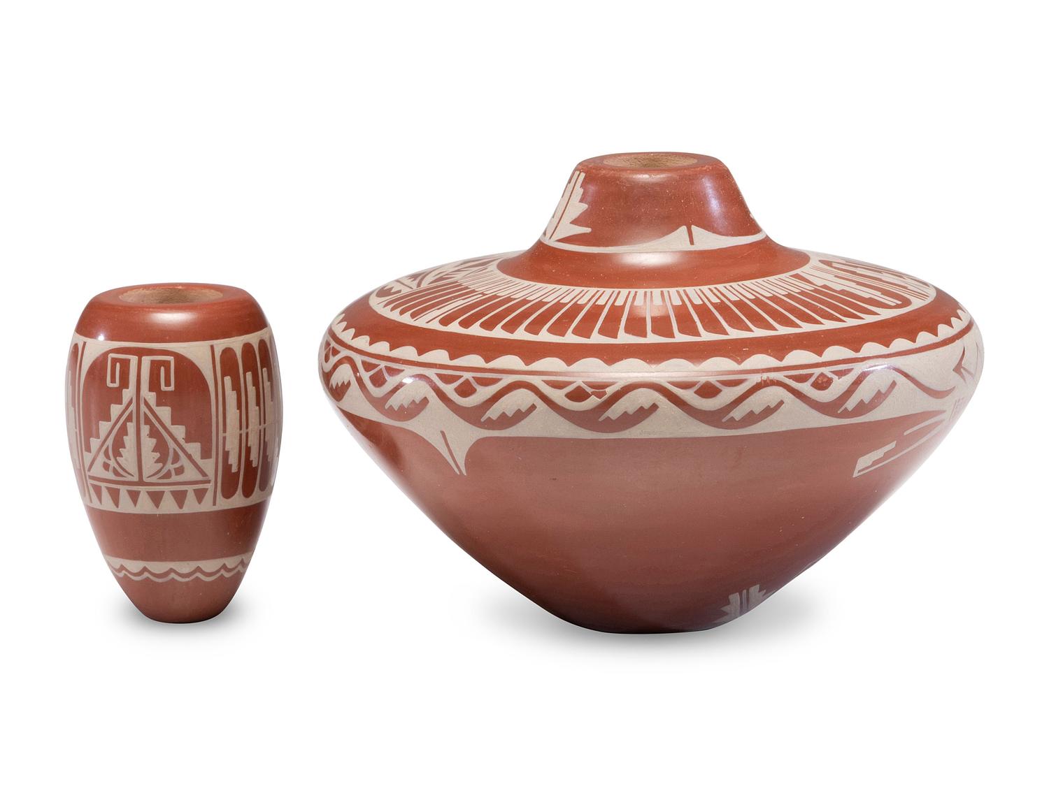 Miniature Redware Pottery