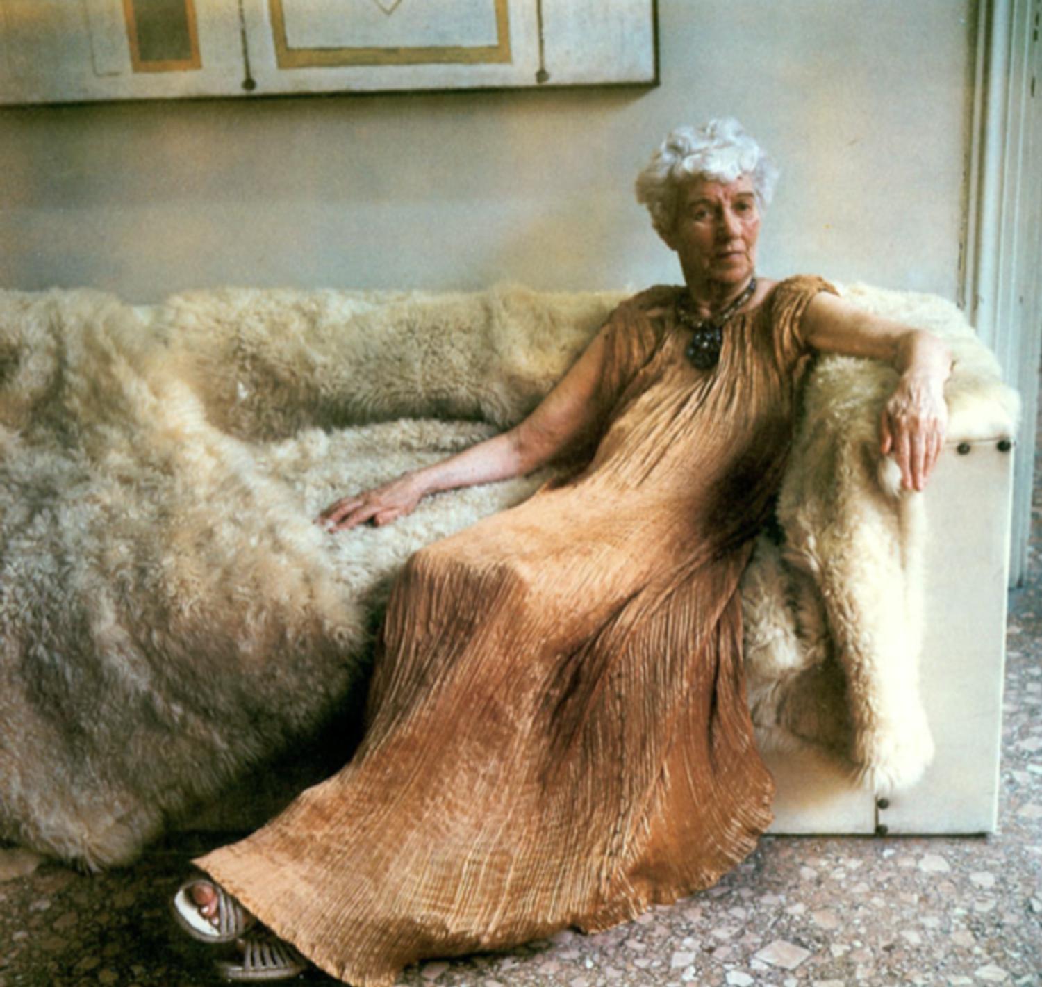 Peggy Guggenheim: Fortuny, Delphos Dress