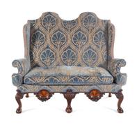 A George II Style Walnut Settee