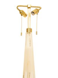 A Pair of Modernist Murano Glass Table Lamps