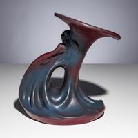 Artus Van Briggle for Van Briggle Pottery (American, 1869–1904) — Lady of the Lily Vase