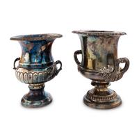 Two Silverplate Champagne Buckets