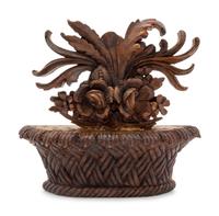 A Black Forest Carved Oak Plaque