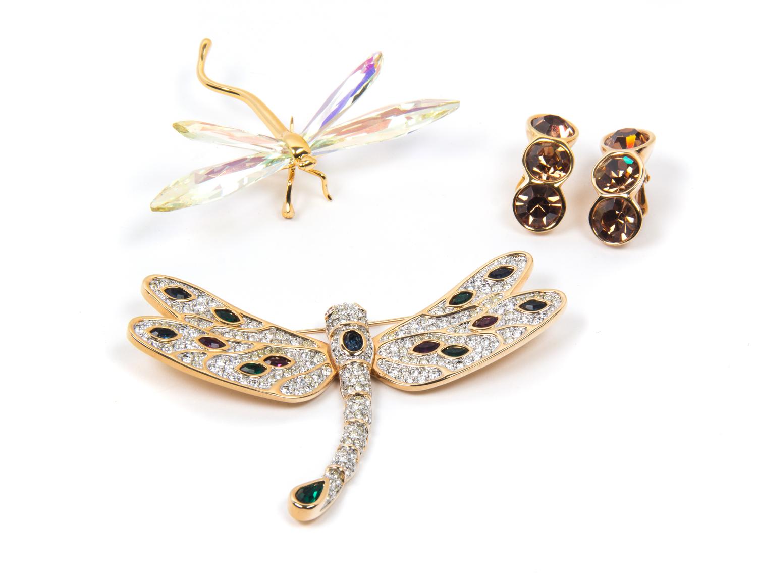 An Group of Stamped Swarovski Jewelry,