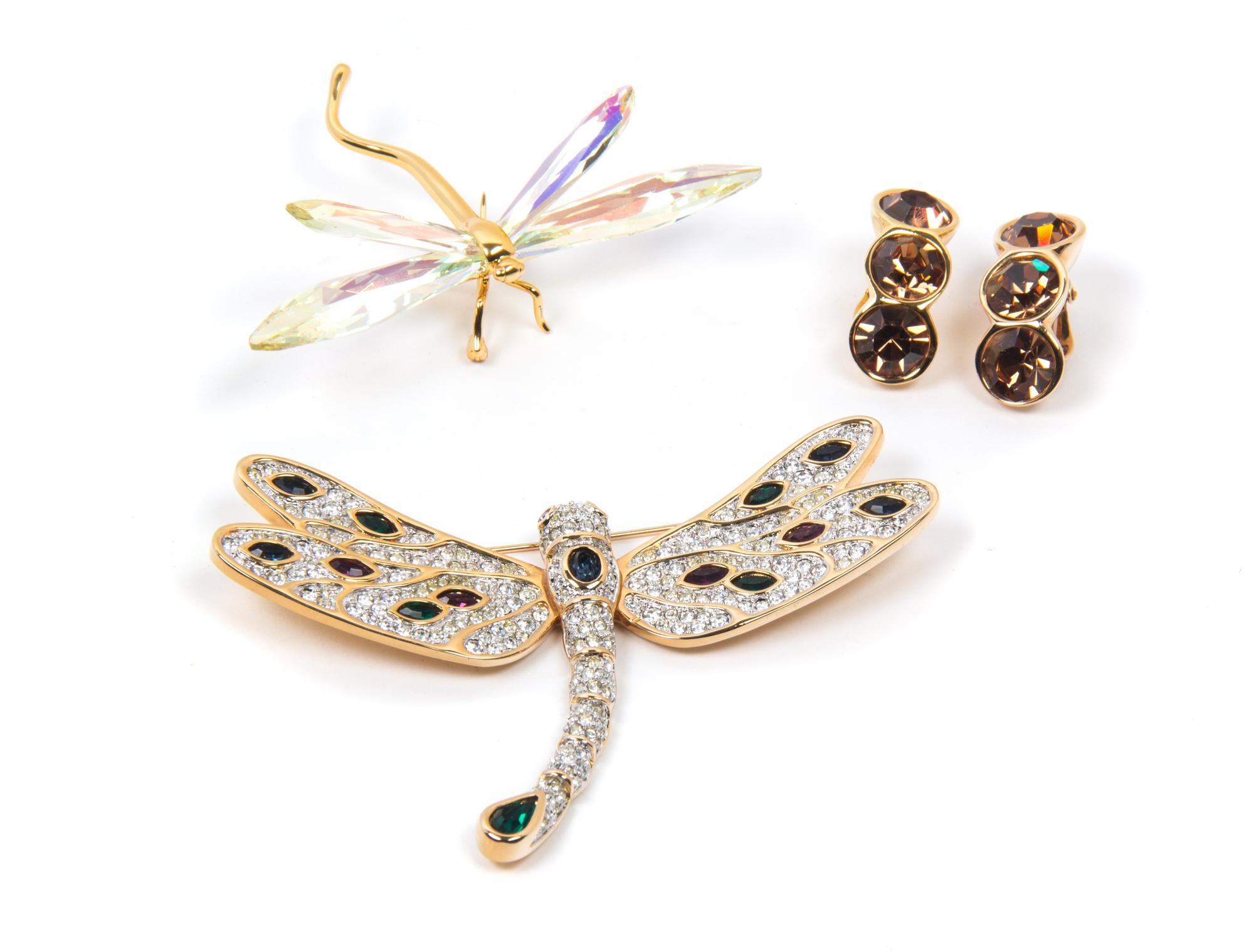 An Group of Stamped Swarovski Jewelry,