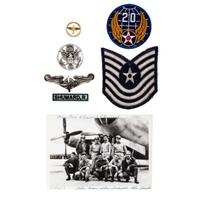 [WORLD WAR II]. SHUMARD, Sgt. Robert (1920-1967). Archive identified to Enola Gay Assistant Flight Engineer Robert Shumard, incl. photographs, autograph, and other personal ephemera.