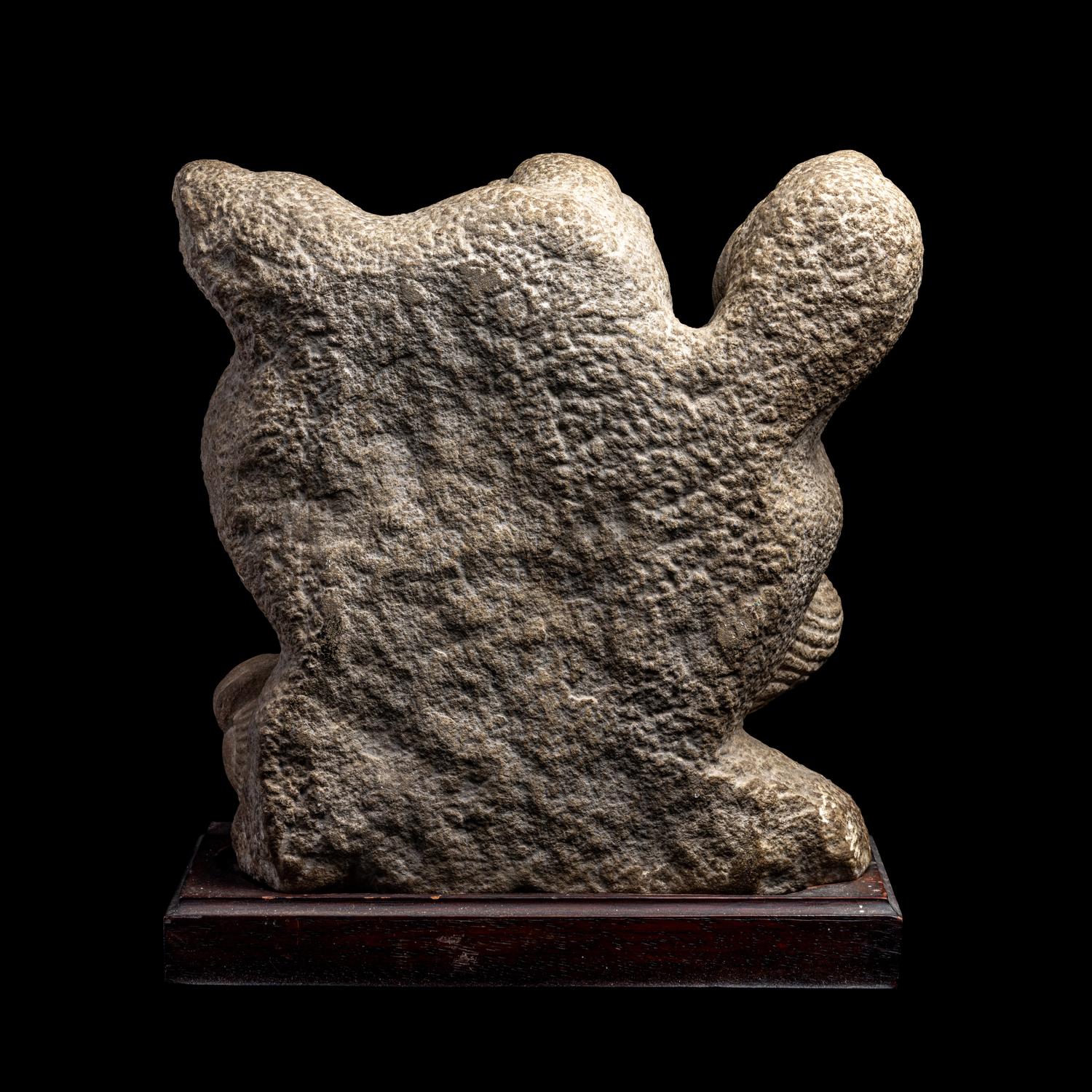 A Khmer Sandstone Carving