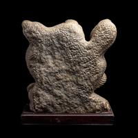 A Khmer Sandstone Carving