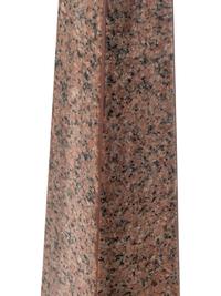 A Pair of Marble and Granite Obelisks