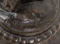 A Pair of Gilt and Patinated Metal Figural Torchères After Auguste Moreau