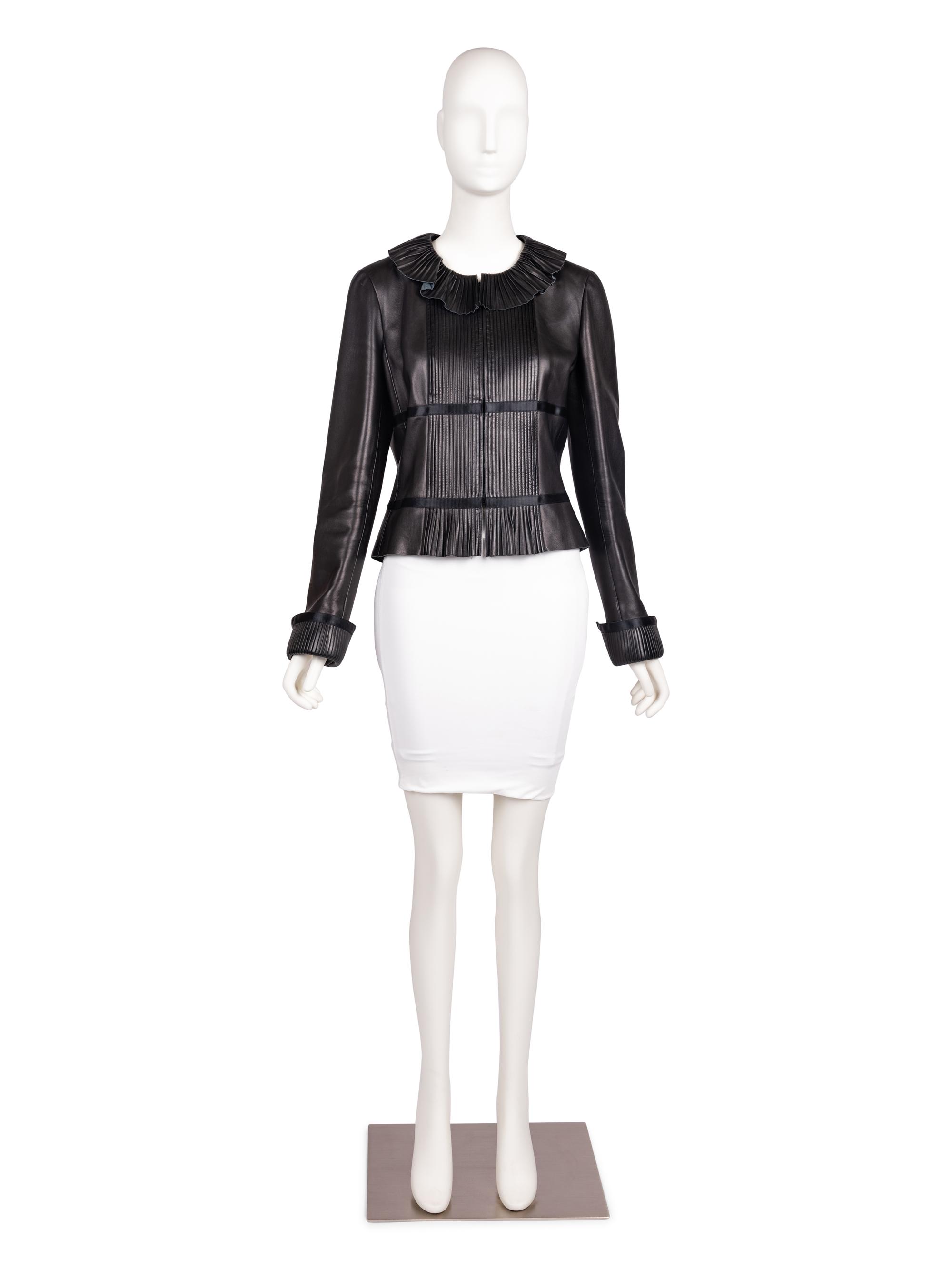 Chanel Pleated Leather Jacket, Autumn 2004
