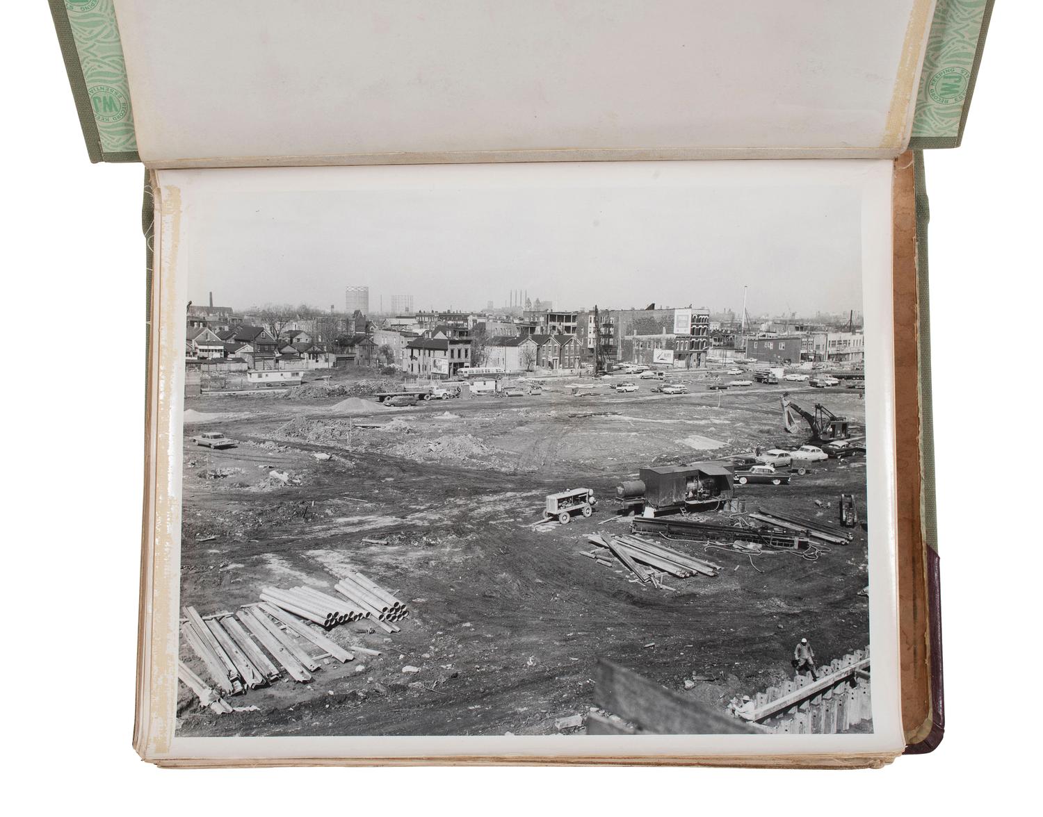 [SEGREGATION] -- [CHICAGO]. A group of over 300 images documenting the construction of the Dan Ryan Expressway and destruction of the Bronzeville neighborhood, ca 1961-1962.