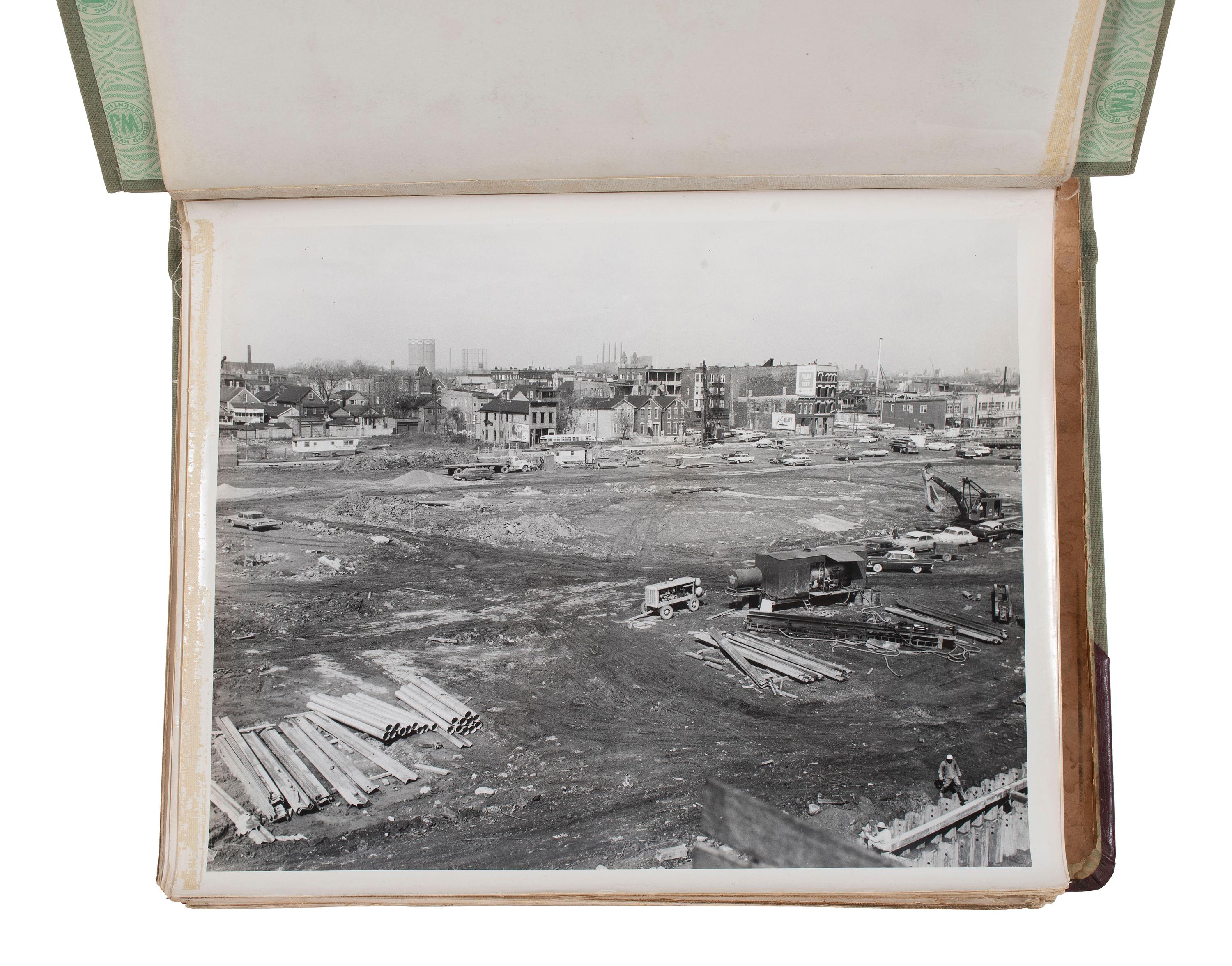 [SEGREGATION] -- [CHICAGO]. A group of over 300 images documenting the construction of the Dan Ryan Expressway and destruction of the Bronzeville neighborhood, ca 1961-1962.
