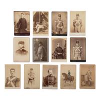 [Civil War] Group of 26 Cabinet Cards of New York Soldiers, incl. Alexander Shaler