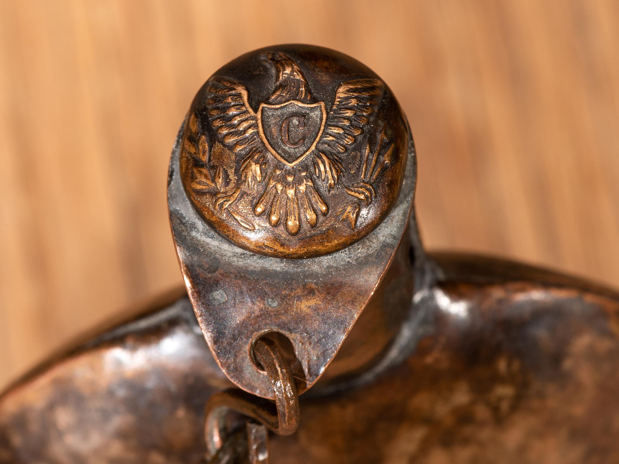 Copper Tobacco Canteen, Commemorating Apache Scout Kayitah