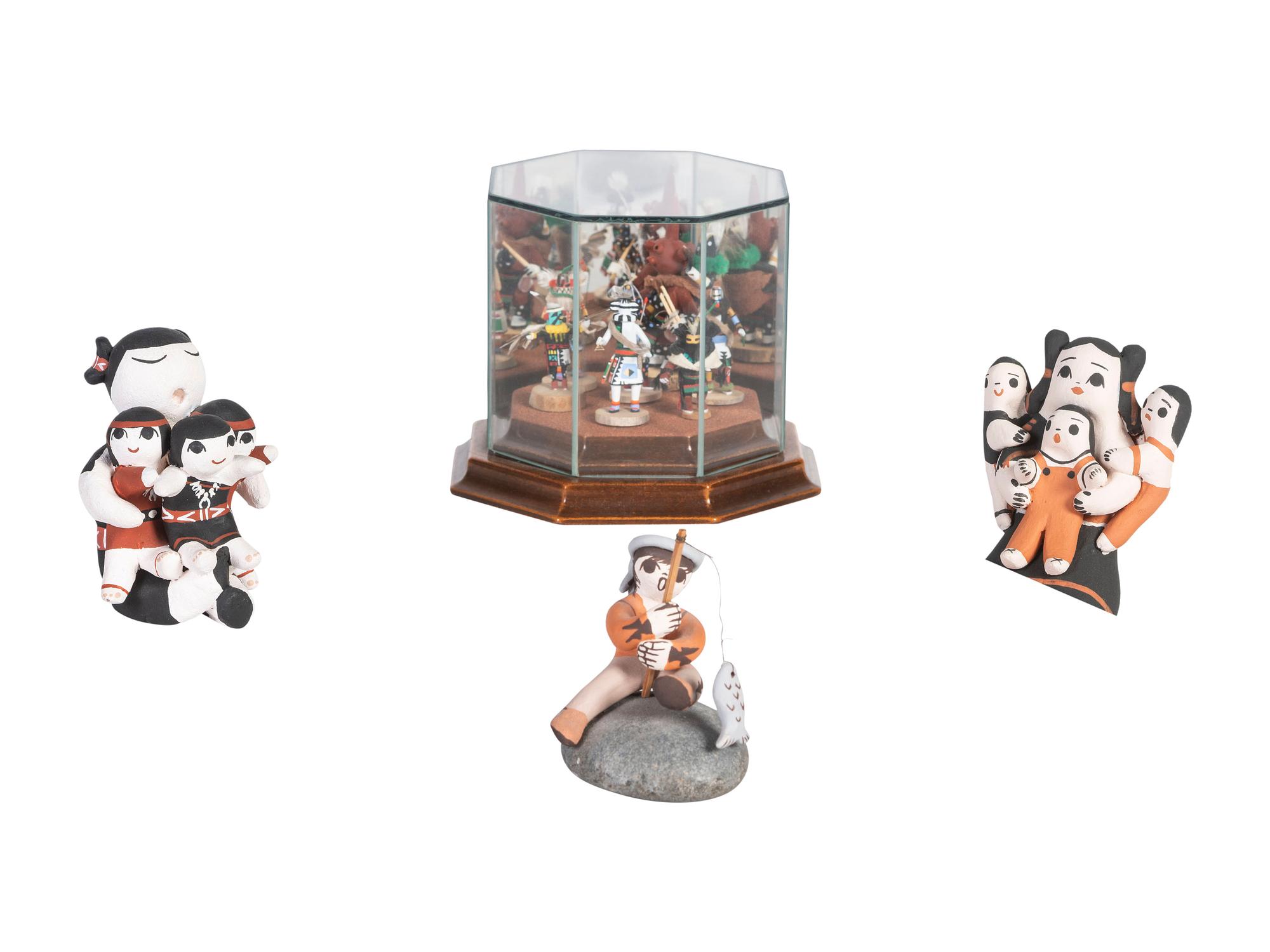 Katsina Diorama and Ceramic Figures