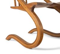 A Pair of Studio Craft Various Woods Side Chairs