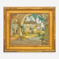 Anna Althea Hills (American, 1882-1930) San Juan Mission, San Juan Capistrano, California