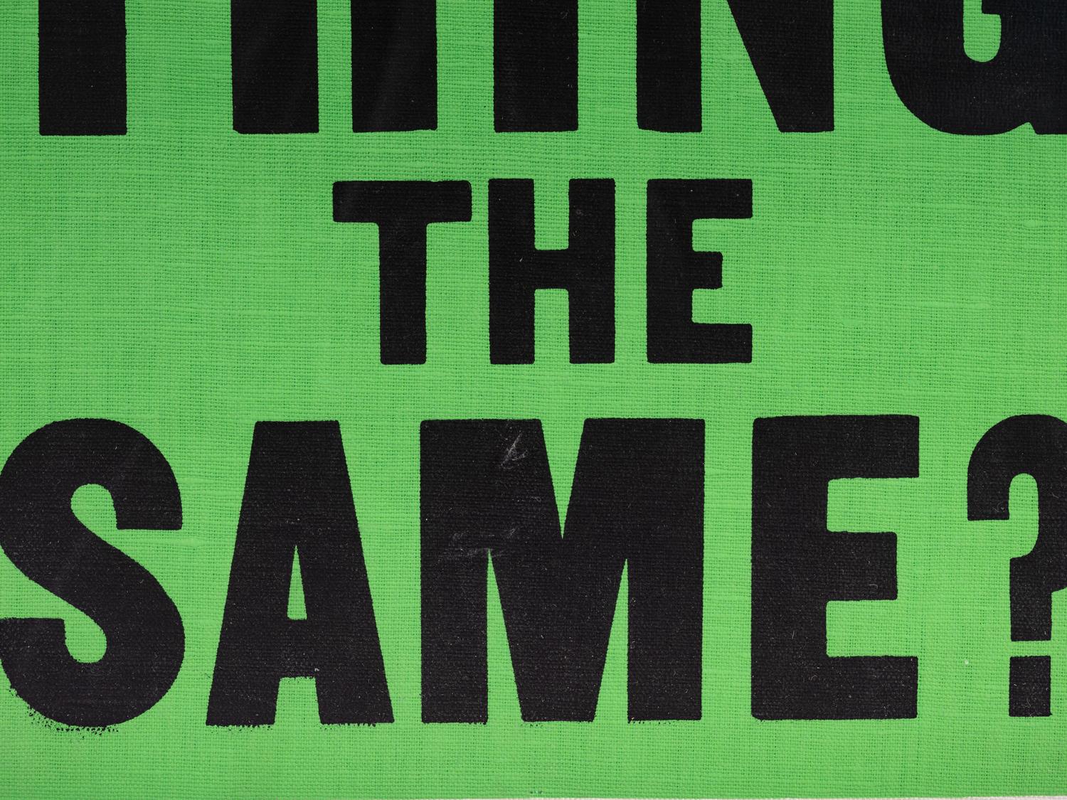 Why is Everything the Same?
