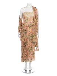 Two Valentino Floral Ensembles, 1980-90s