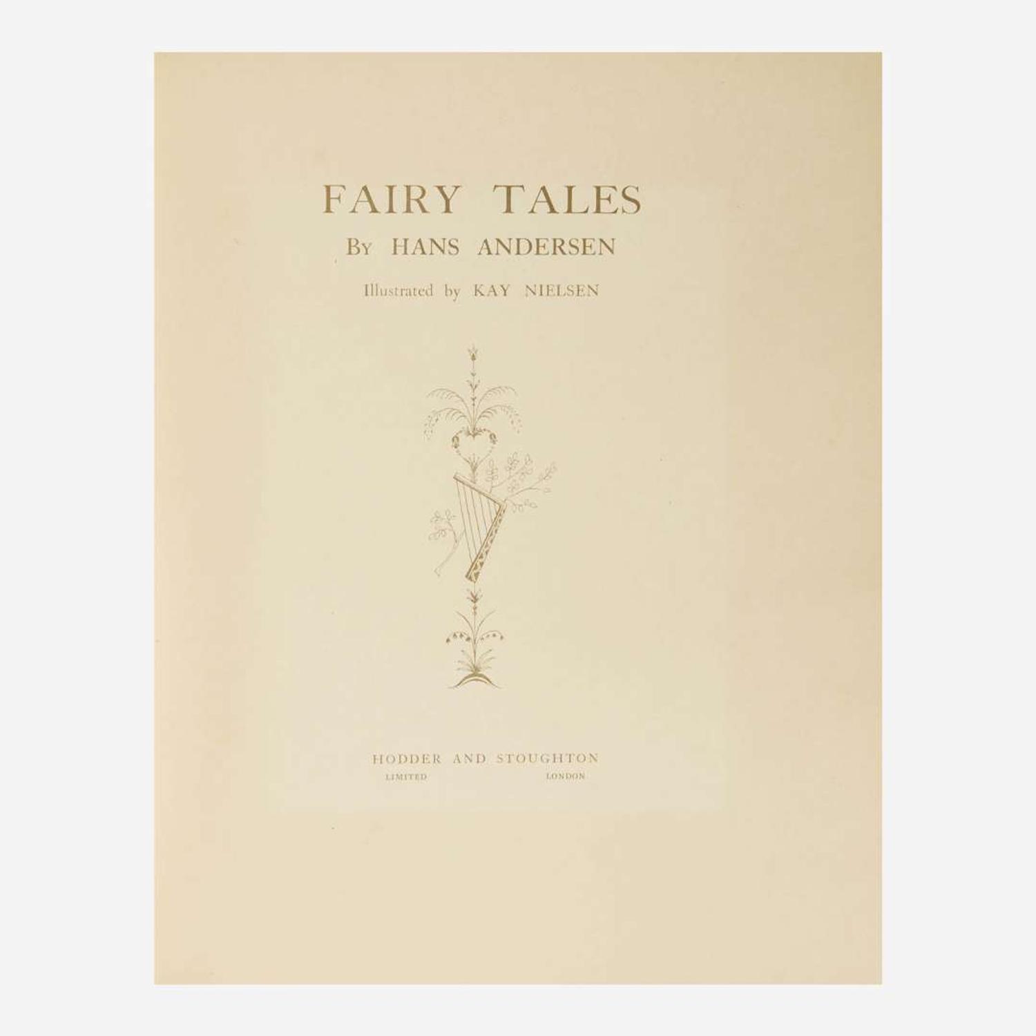 [Children's & Illustrated] [Nielsen, Kay] Andersen, Hans Fairy Tales