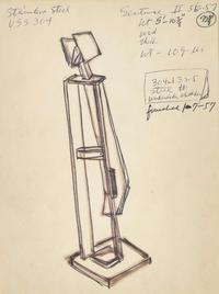 David Smith (American, 1906-1965) - Sentinel II (Study for Sculpture)