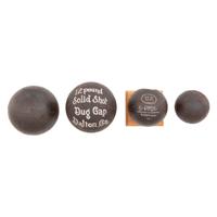 Four Excavated Civil War Cannonballs: 2 Solid and 2 Spherical Case