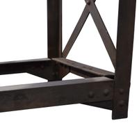 An American Industrial Table Base, Bethlehem Steel Co. 84" W x 29" D x 30.75" H — United States, 20th Century