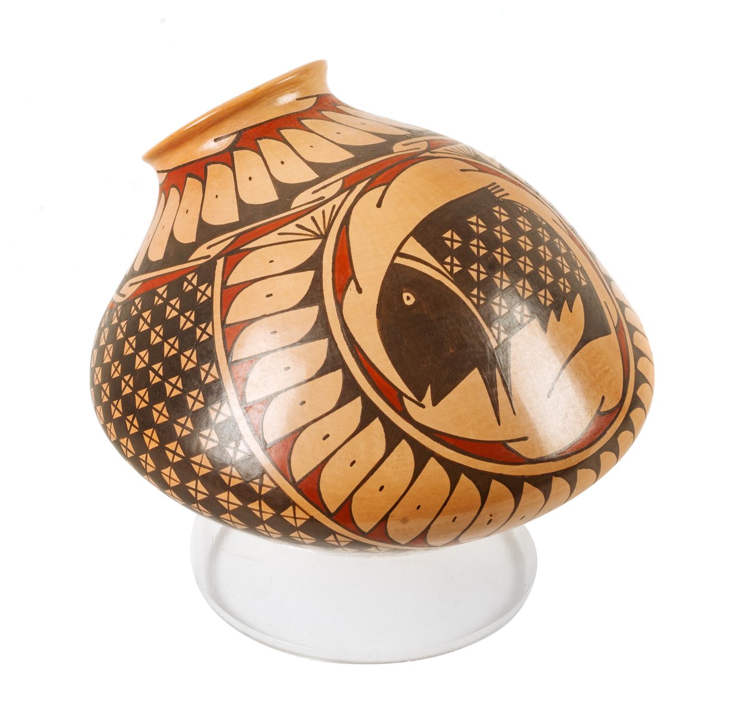 Contemporary Mata Ortiz Polychrome Vessel
