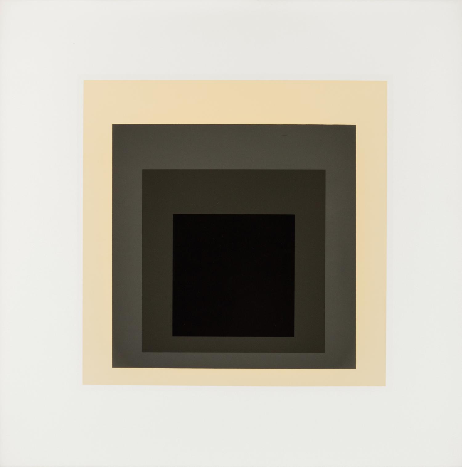 Josef Albers (American/German, 1888-1976) — Homage to the Square: Ten Works by Josef Albers, 1962