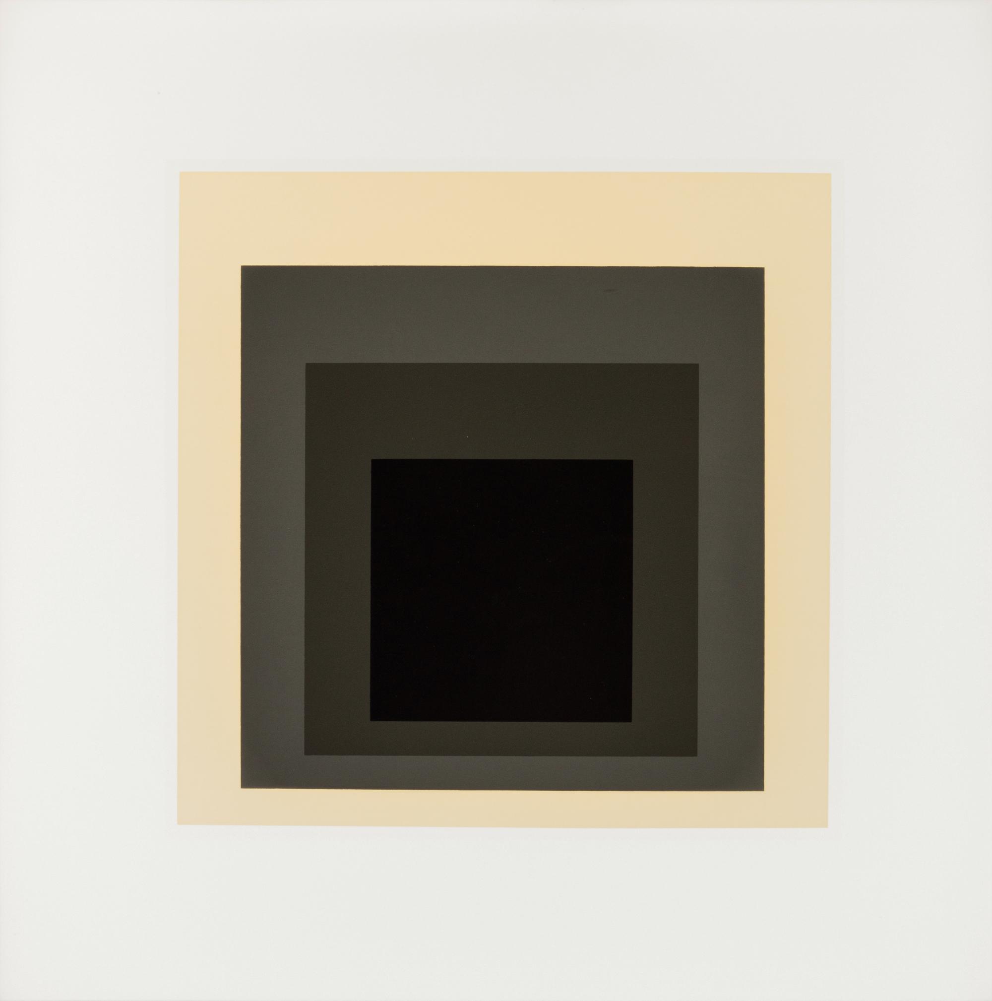 Josef Albers (American/German, 1888-1976) — Homage to the Square: Ten Works by Josef Albers, 1962