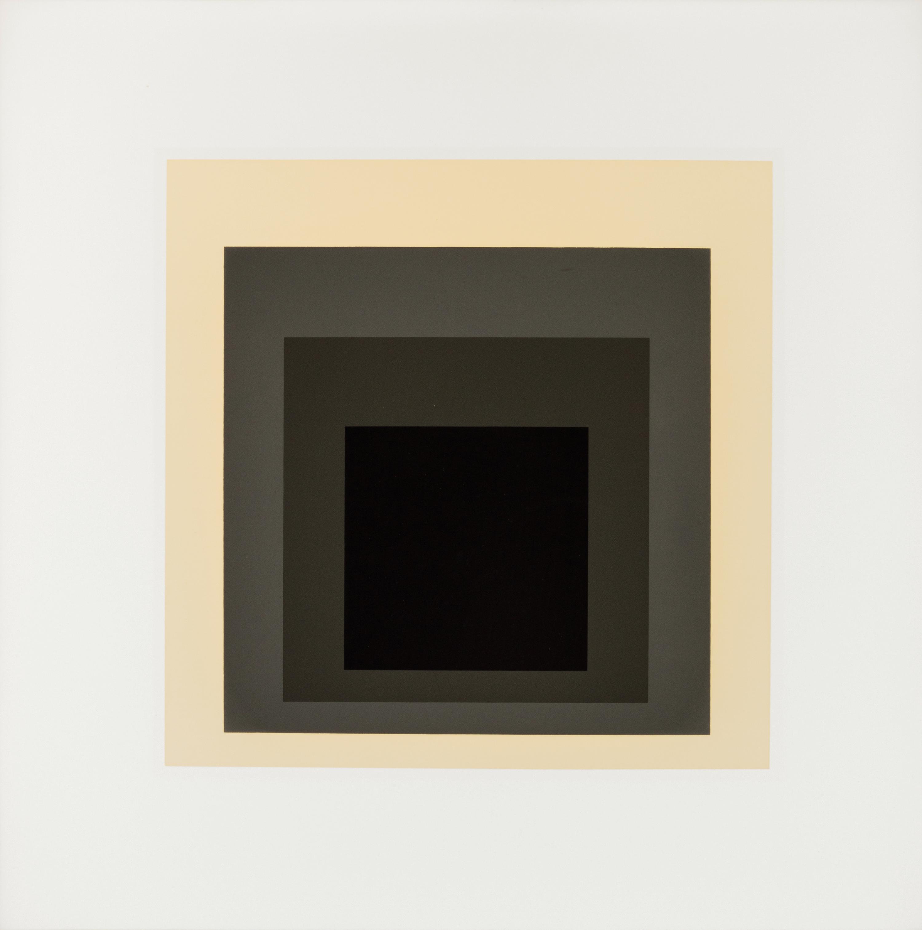 Josef Albers (American/German, 1888-1976) — Homage to the Square: Ten Works by Josef Albers, 1962