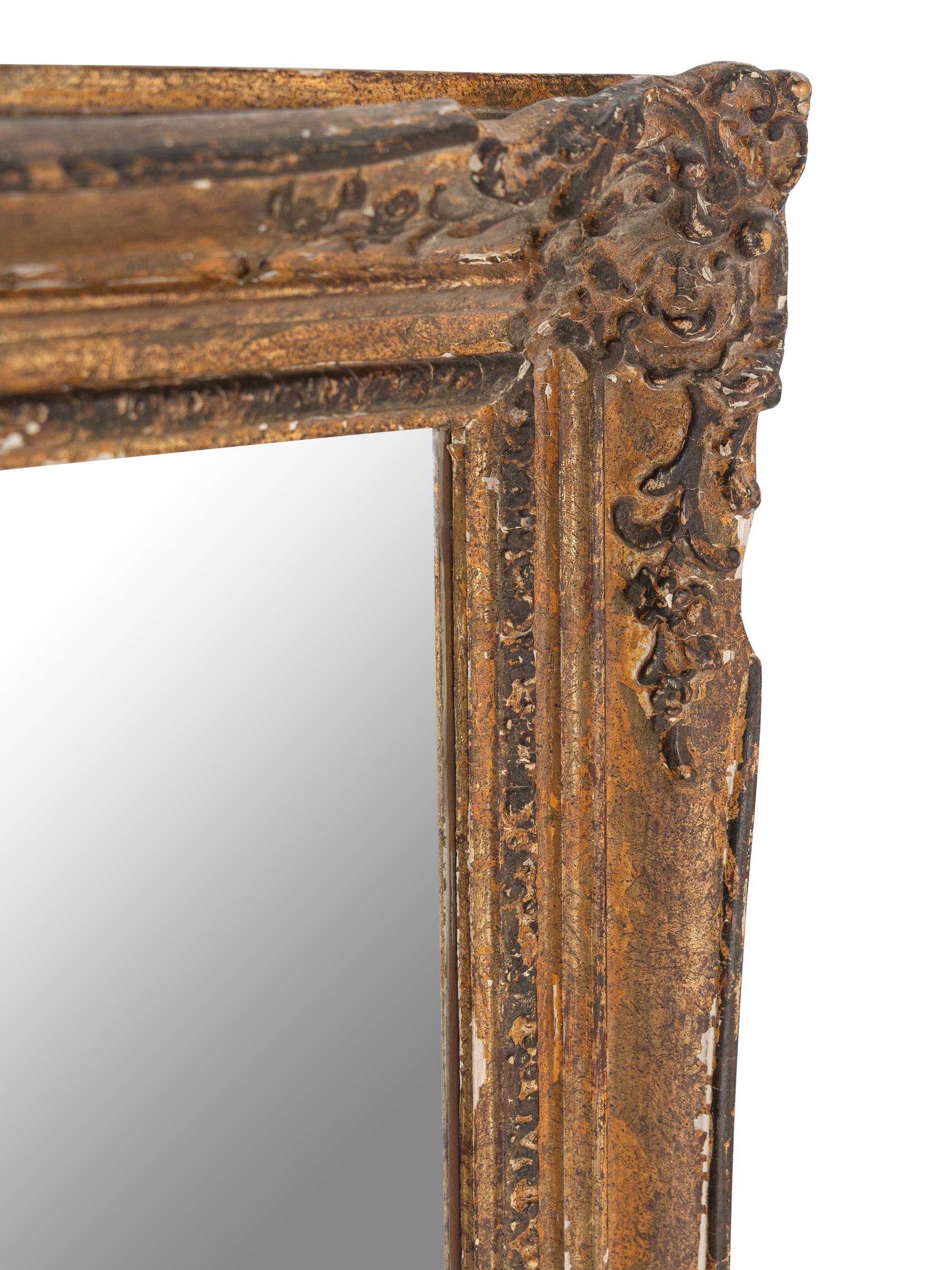 A Giltwood Mirror
