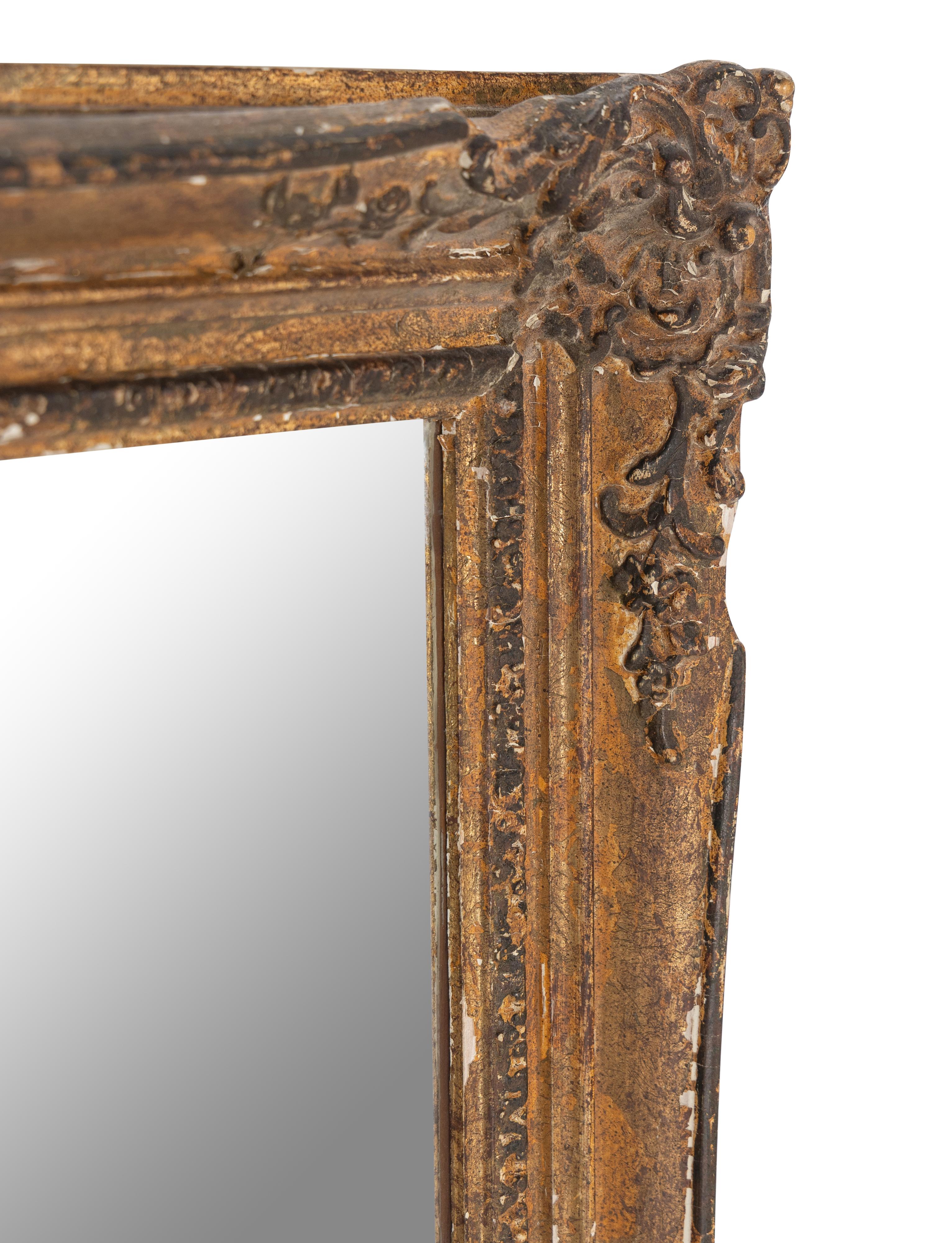 A Giltwood Mirror