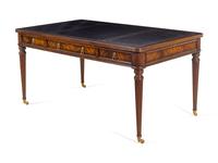 A Regency Style Mahogany Desk