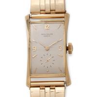 PATEK PHILIPPE, 18K YELLOW GOLD REF. 1593 WRISTWATCH