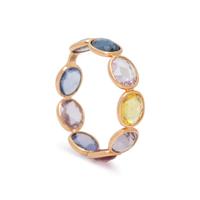 MULTICOLOR SAPPHIRE RING