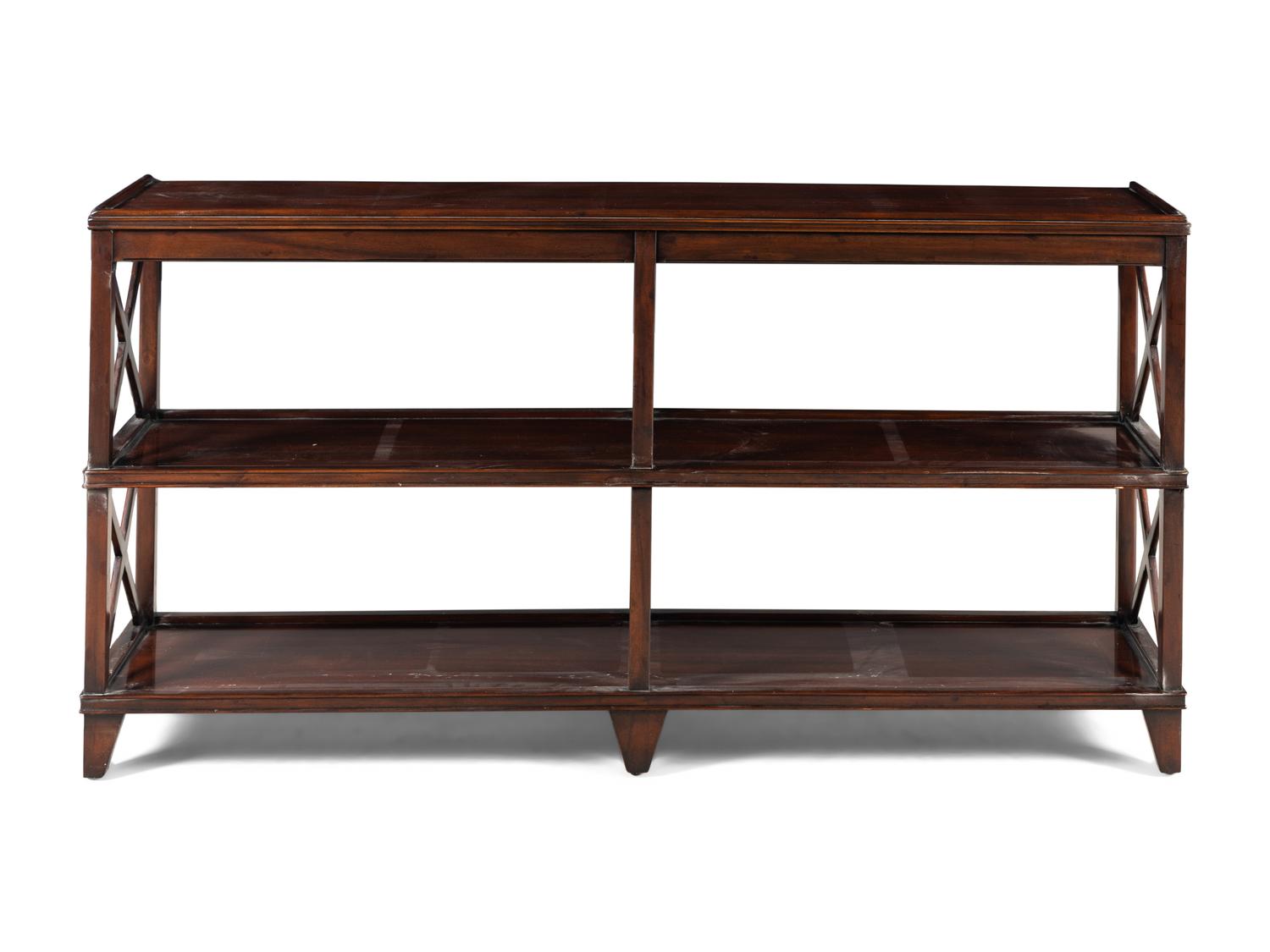 A Regency Style Mahogany Bookcase