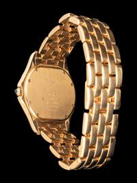 CARTIER, 18K YELLOW GOLD 'COUGAR' WATCH