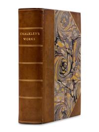 [FRANKLIN PRINTING]. Collection of the Works of Thomas Chalkley . Philadelphia: B. Franklin and D. Hall, 1749.
