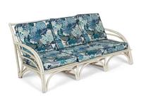 A White Rattan Sofa