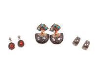Southwestern Silver Earrings