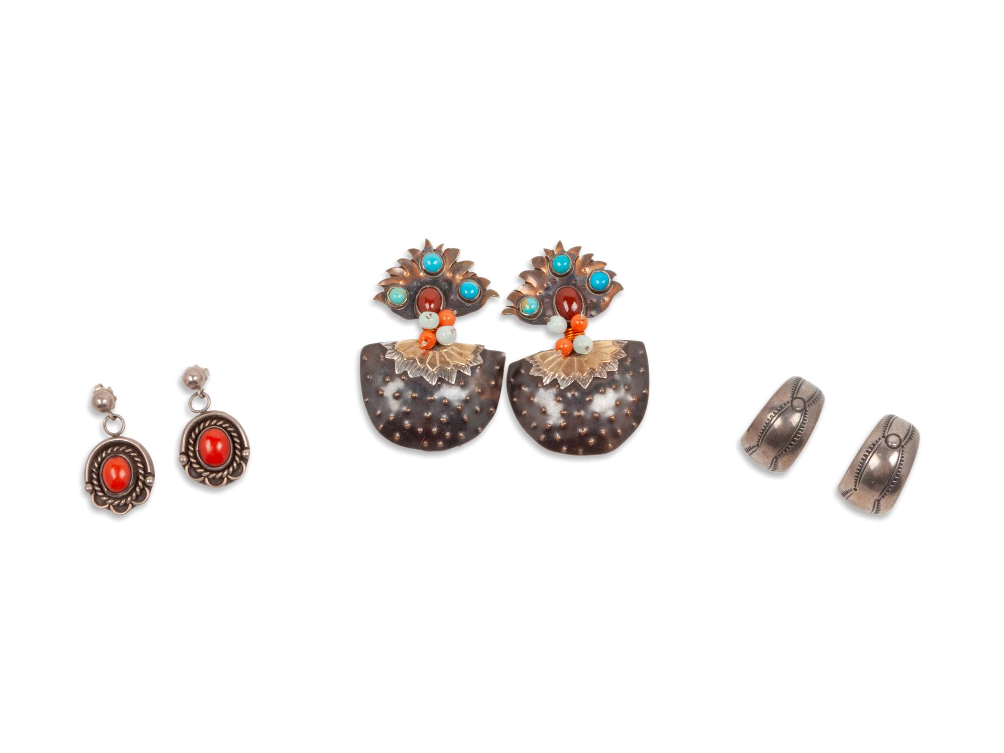 Southwestern Silver Earrings