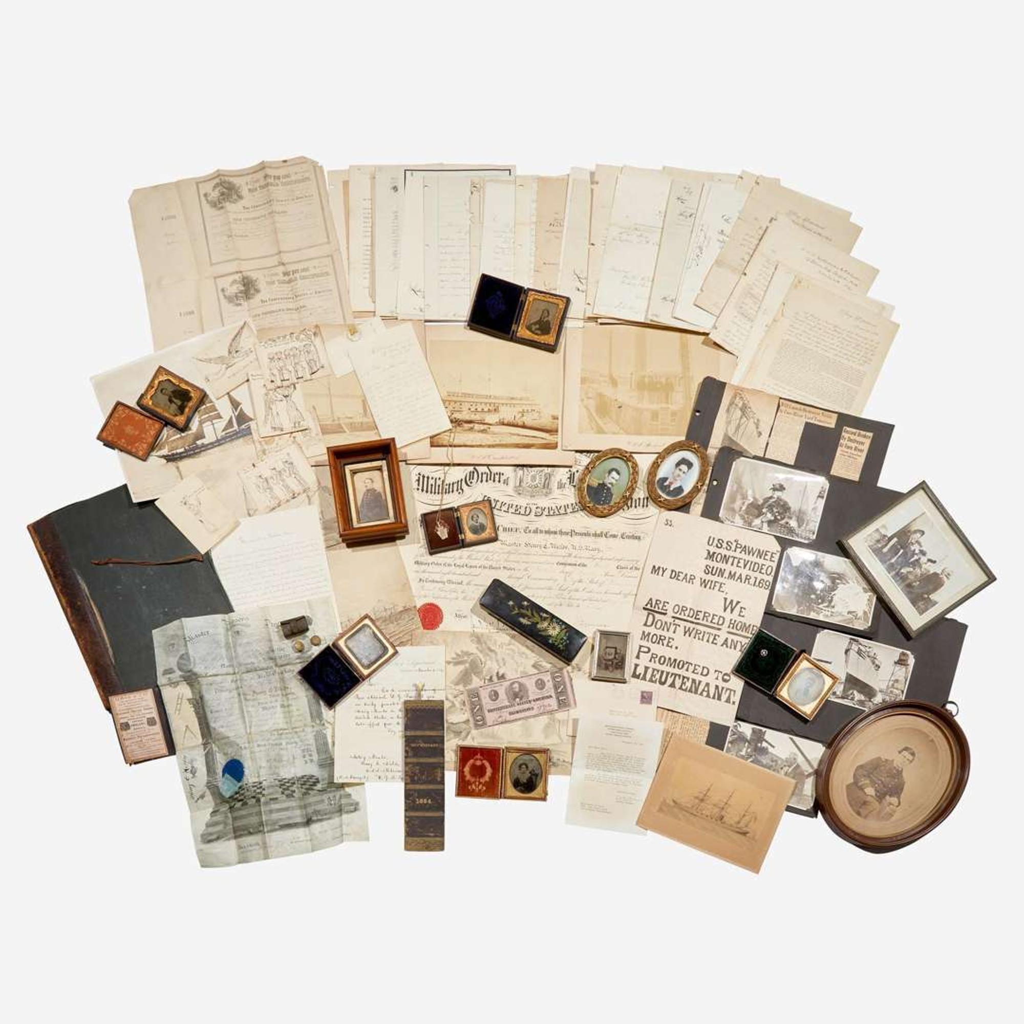 [Americana] [Civil War] Nields, Henry C. Archive of Lieutenant Commander Henry C. Nields, U.S.N.