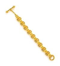 ELIZABETH LOCKE, YELLOW GOLD BRACELET