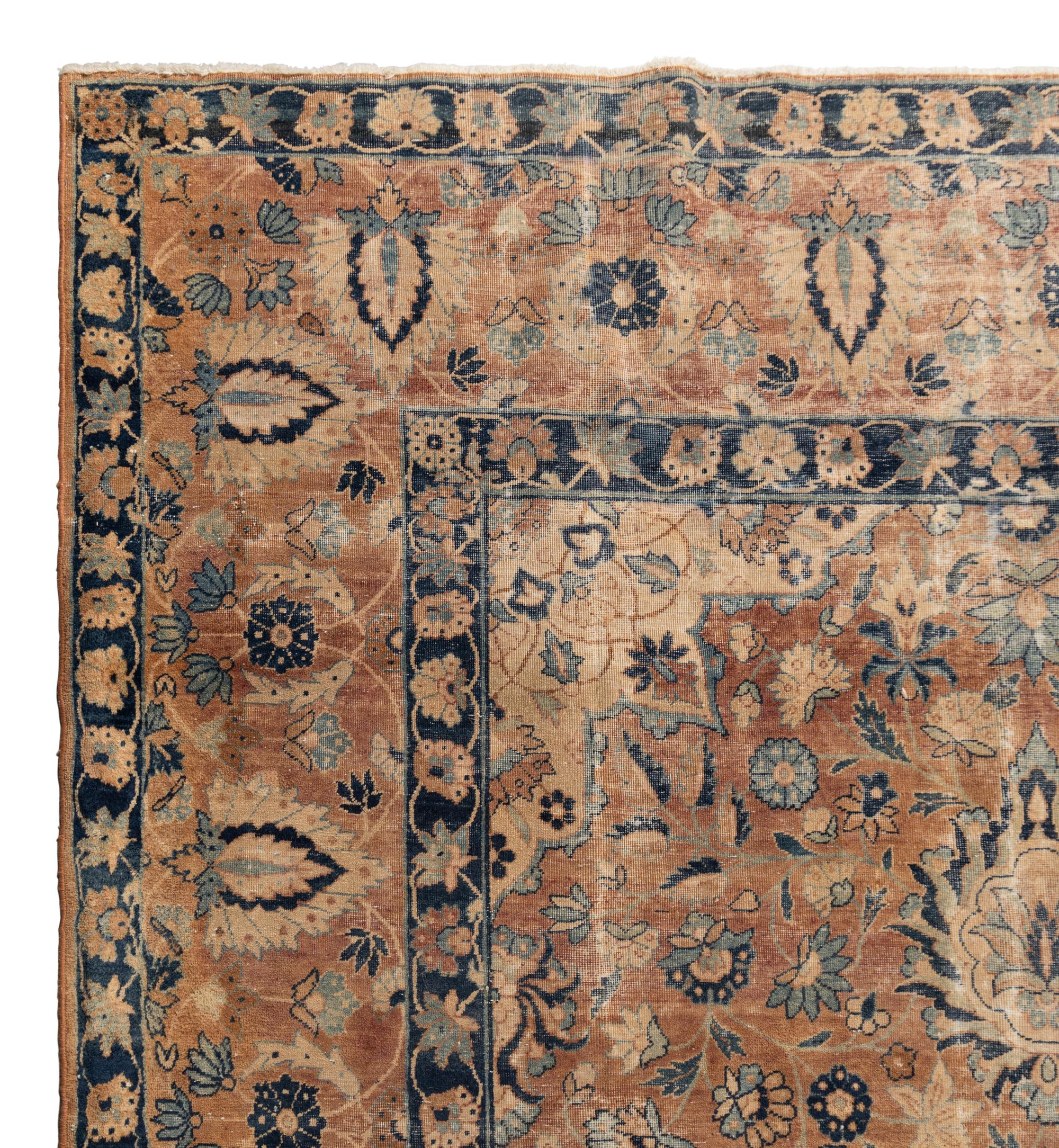 A Kirman Wool Rug
