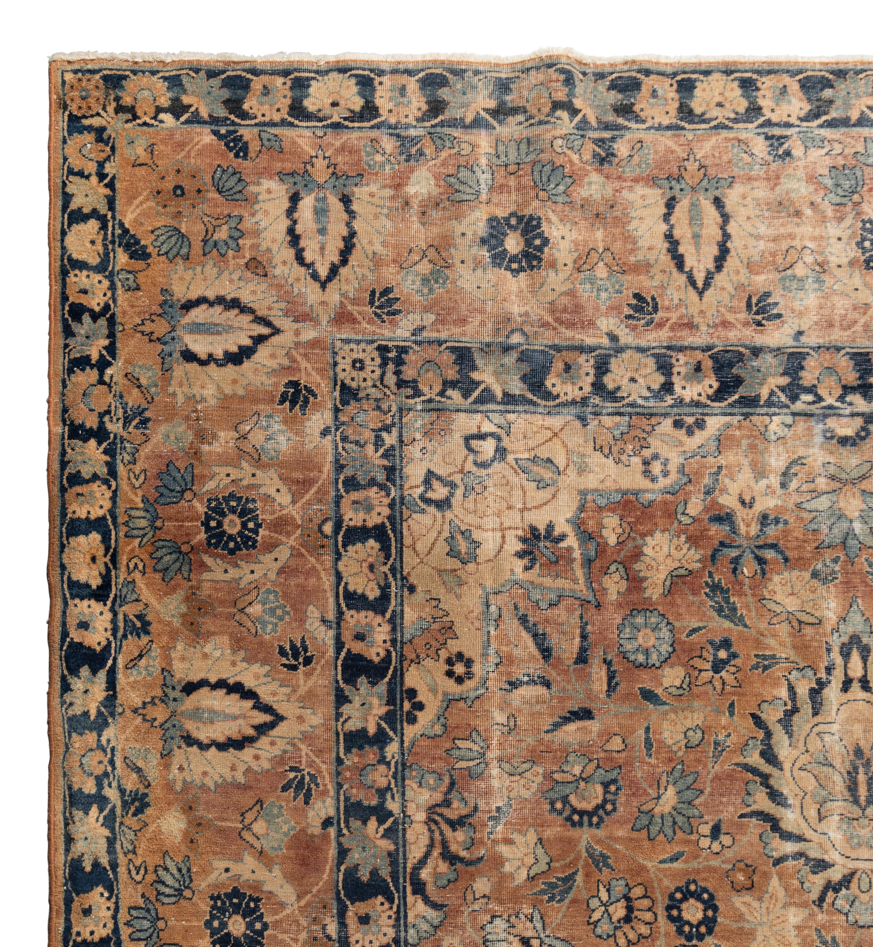 A Kirman Wool Rug