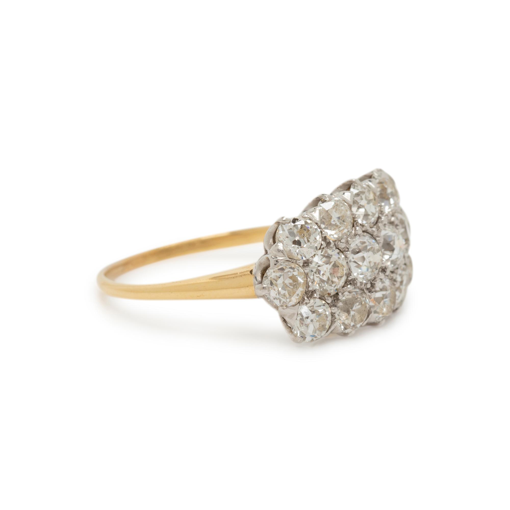 ANTIQUE, DIAMOND RING